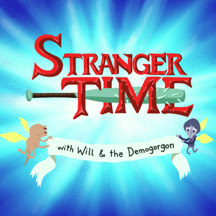 Stranger Things Adventure Time title mashup