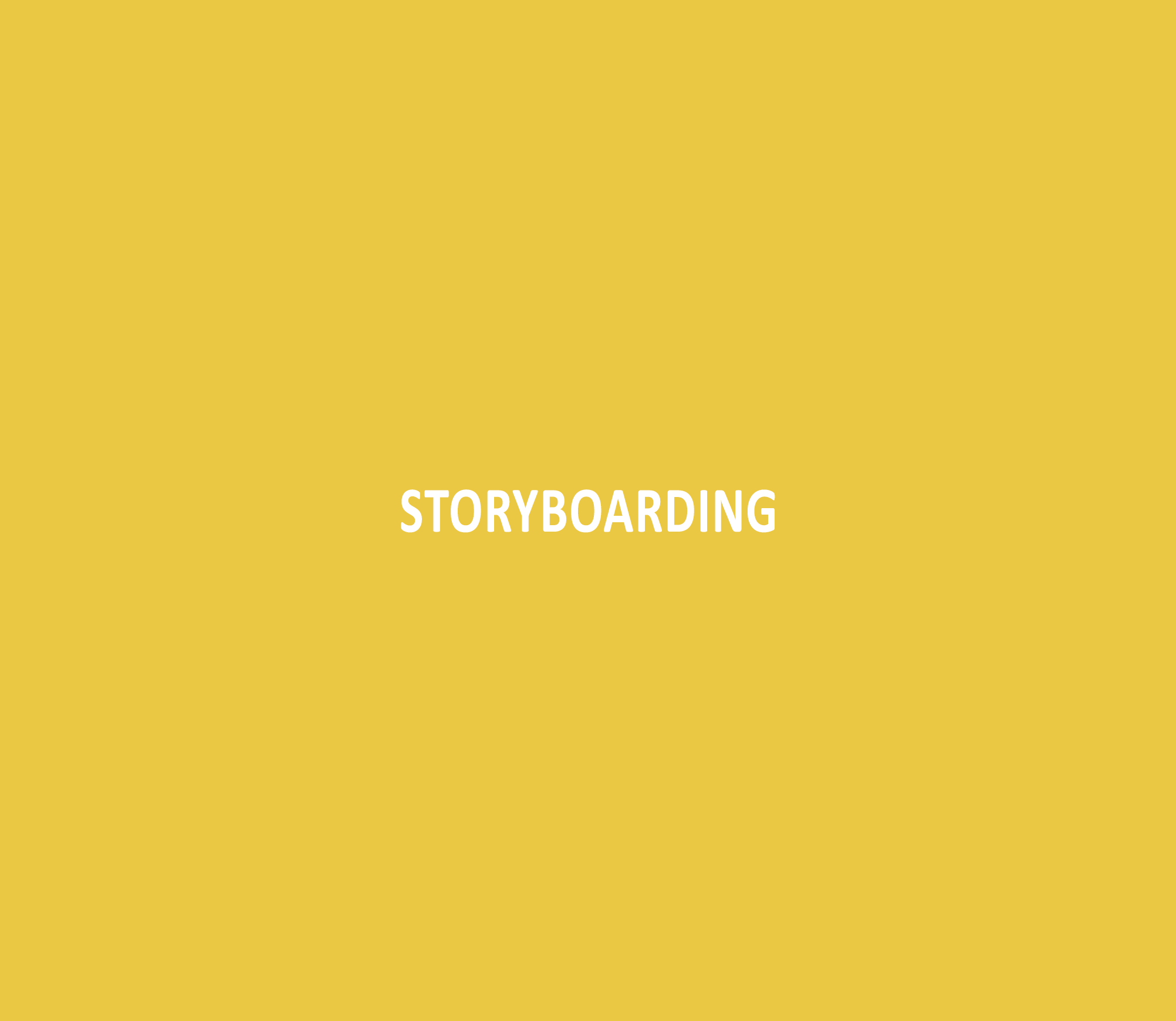 Storyboarding