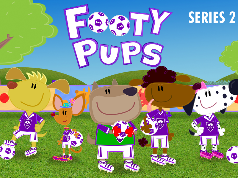 Footy Pups Series2 – Dot to Dot