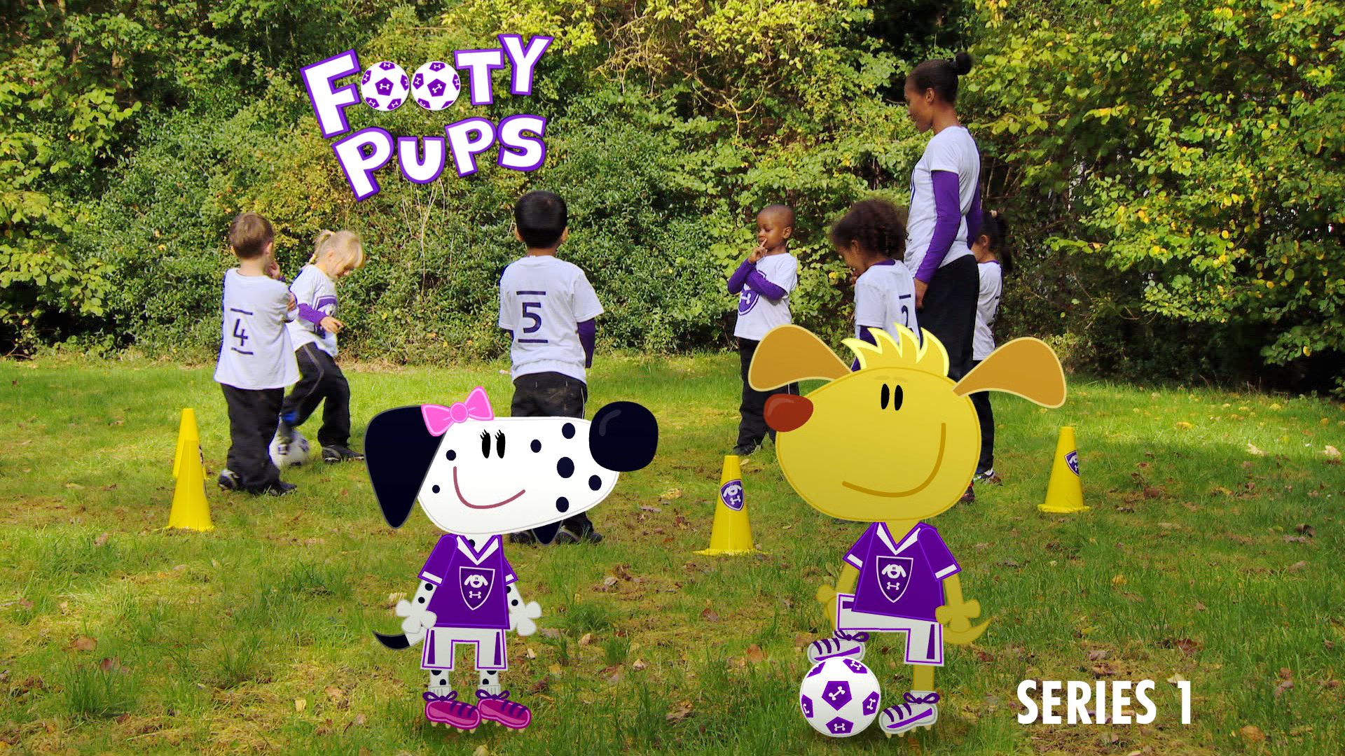 Footy Pups Series1 – Dot To Dot