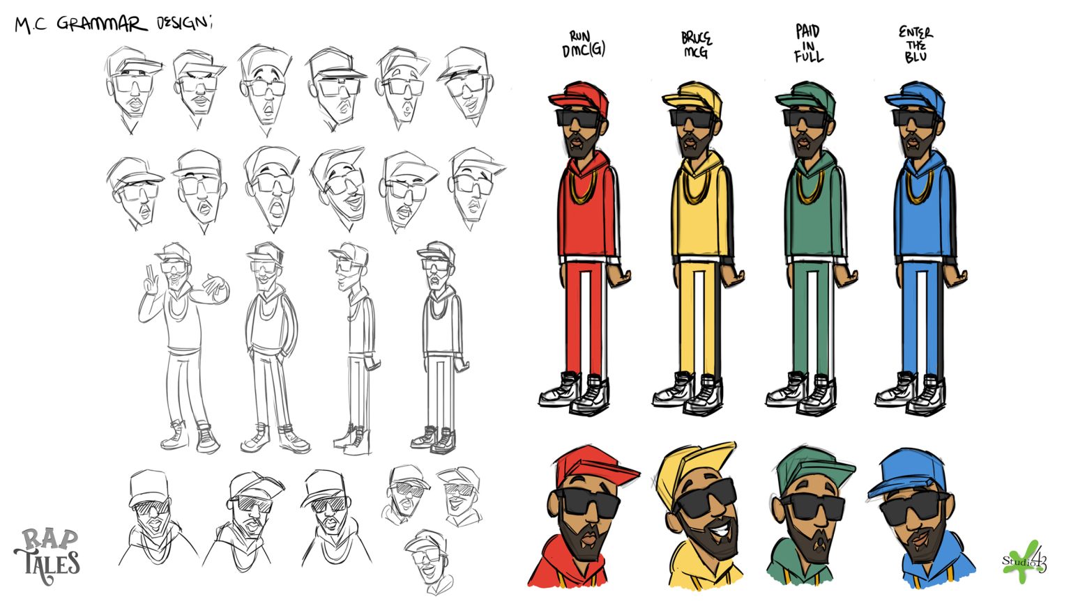 Recent Ip Character Character Design & IP Development - Studio43.tv